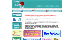 Desktop Screenshot of countrylovecrafts.com